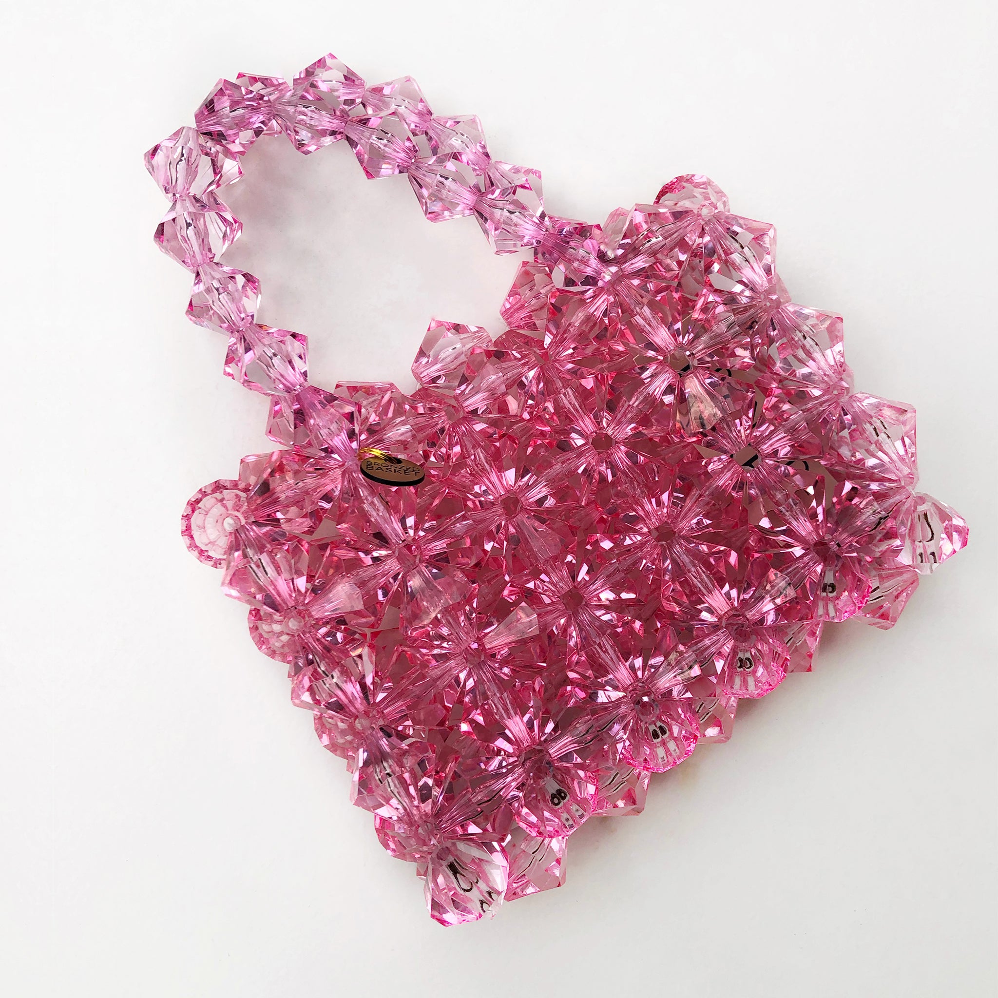 Crystal Rose Beaded Bag